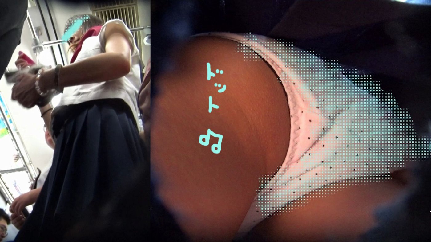 パンチラ小人目線☆☆（pa-to289)［電車編]