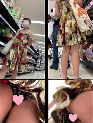 女子逆さ盗撮風VOL.6