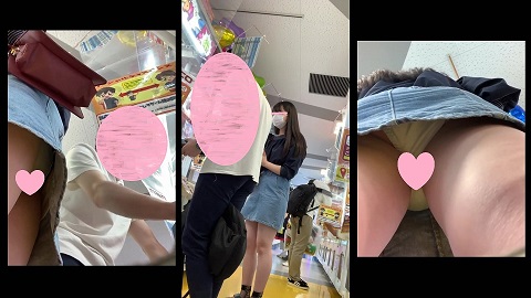 女子逆さ盗撮風VOL.8