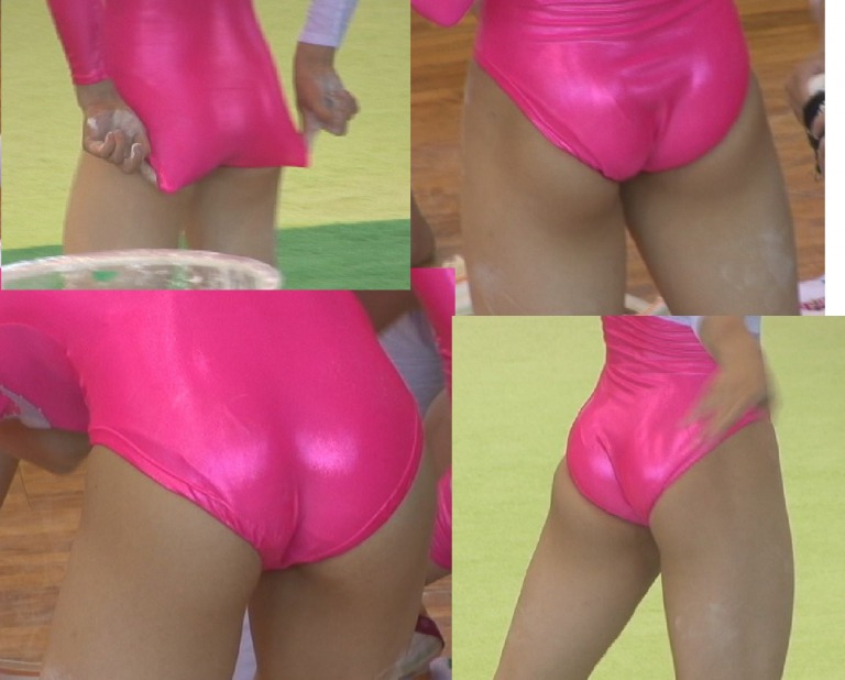 “おピンクレオタードの誘惑” スポーツマンヒップ　GYM16-2R 後編