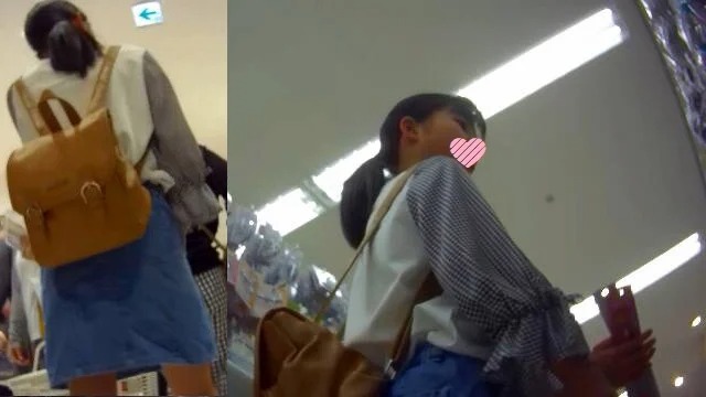 [FHD]ロリっ子風の綿ぱん逆さ撮り(Part5前編)