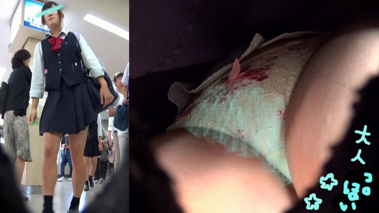 パンチラ小人目線☆☆（pa-to274)［電車編]