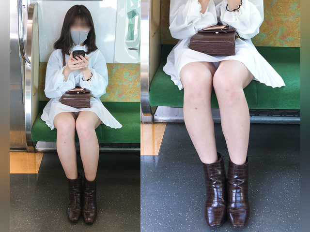 天使の白パンツ