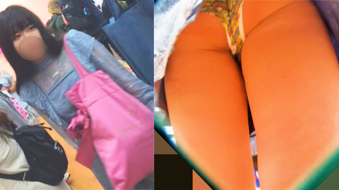 【4kエンコ】黒髪清楚、透けワンピースJD＠逆さ撮り【no.35】