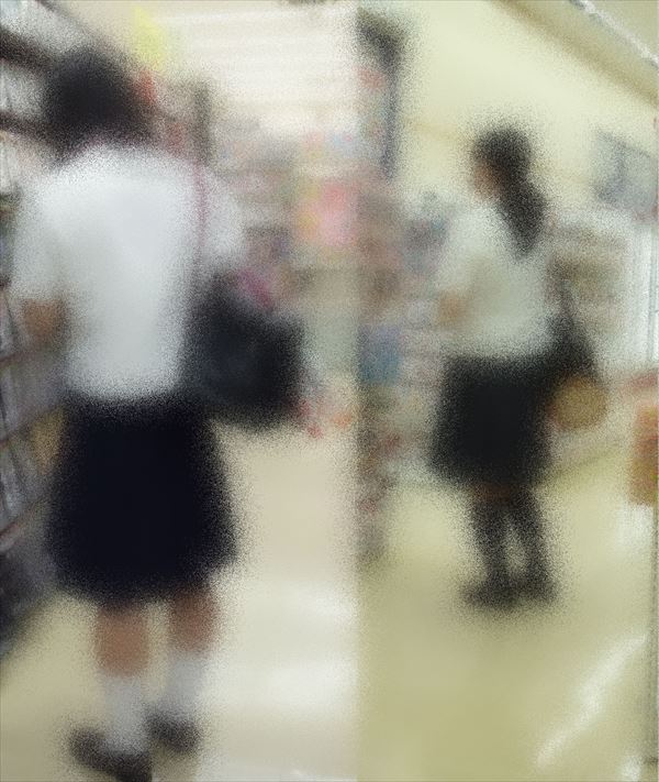 〇毛がはみ出てるＪＫ