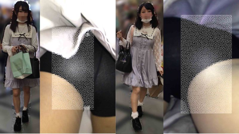 4Kbomb_k073人形双子コーデの激カワJDを二人とも頂くエスカめくり