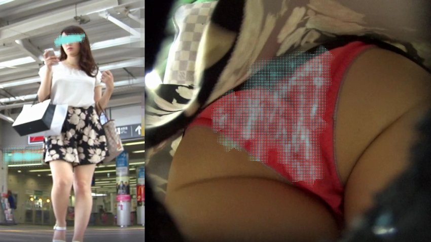 パンチラ小人目線☆☆（pa-to150)［電車編］