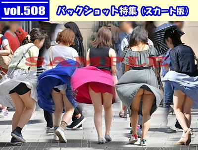 vol.508：バックショット特集（スカート版