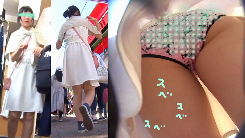 パンチラ小人目線☆☆（pa-to183)［街角編］