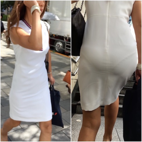 《ELEGANT・BEAUTYな着衣尻！！！》 No.769【Vol.3・ナントイウ丸見え生地のワンピースを着てるんだ！！フェロ