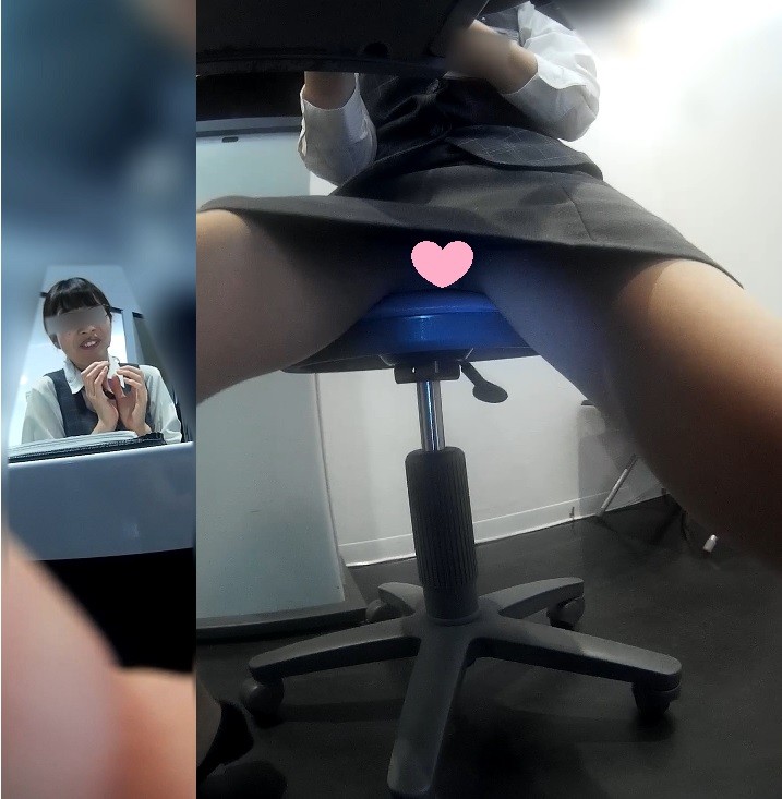 眼鏡ショップ店員のスカートの奥 vol.02