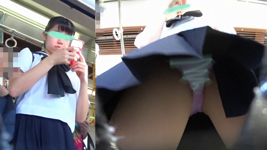 パンチラ小人目線☆☆（pa-to70)［電車編］